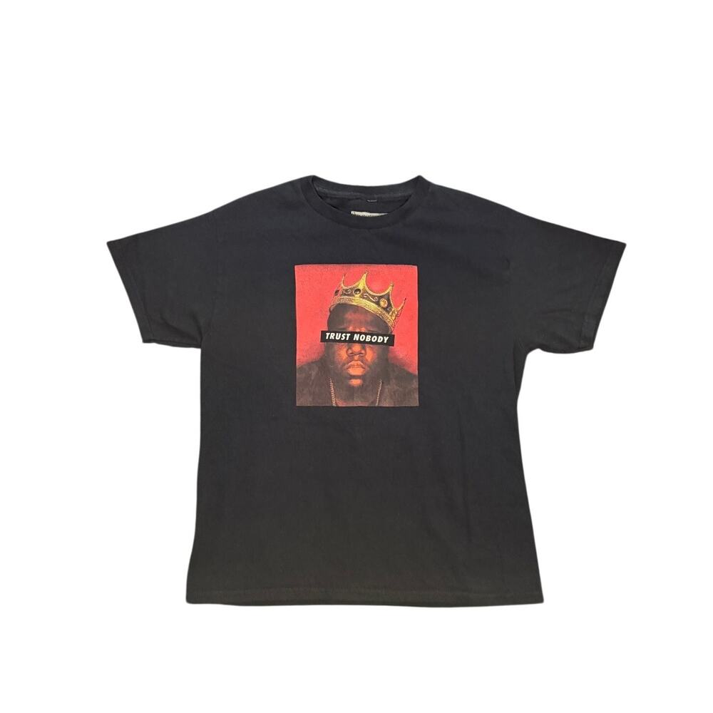 The Notorious B.I.G. Trust Nobody Graphic T-Shirt - Youth Size 12 - Black